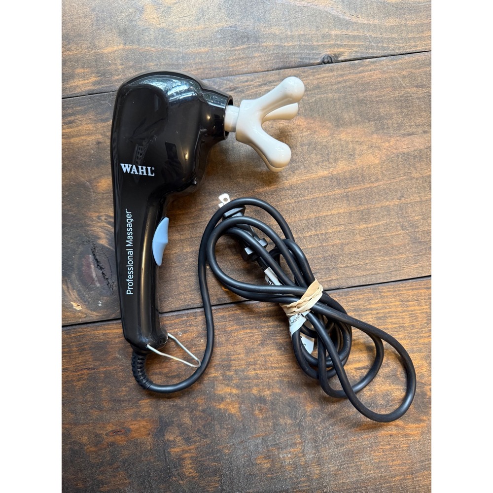 Wahl Professional Massager OS Handheld Corded Electric Black Model 4120-1